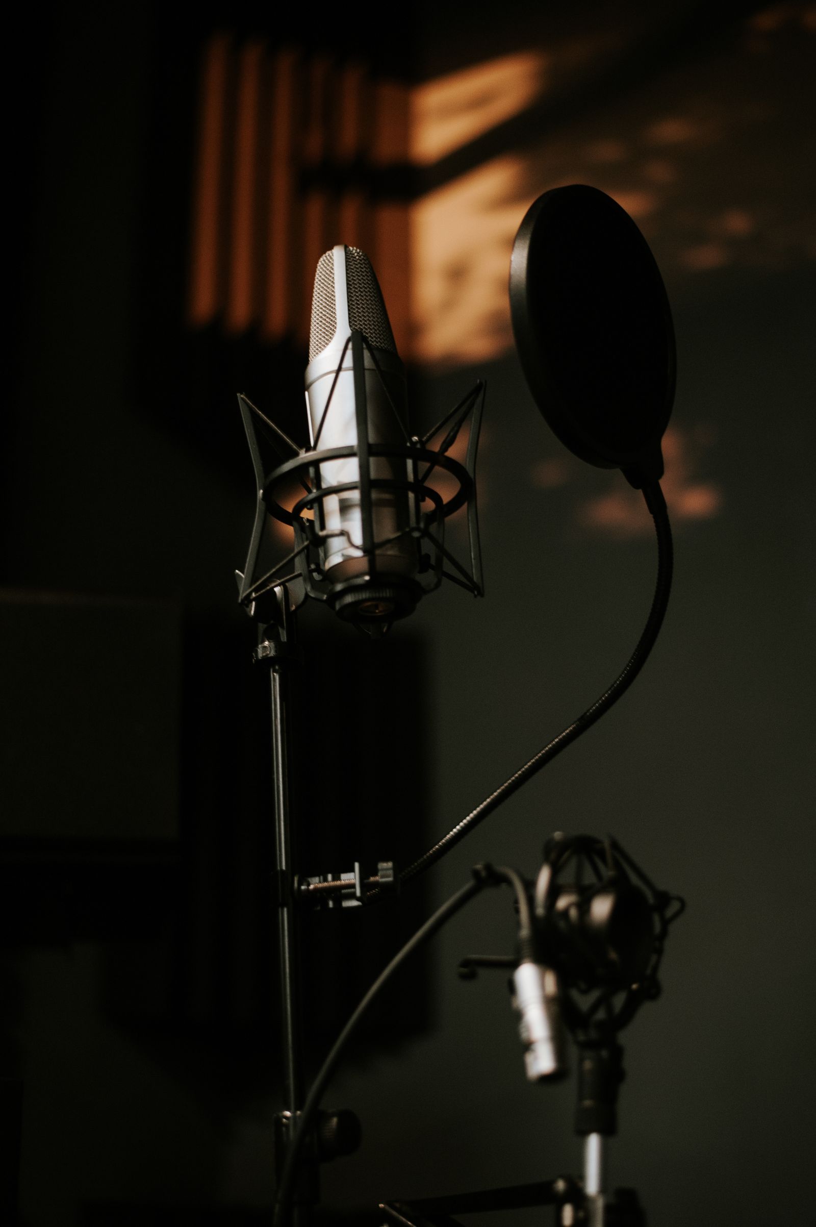 Pannelli acustici e bass trap posizionati agli angoli di una stanza